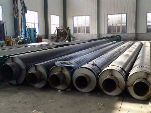 钢套钢蒸汽保温钢管