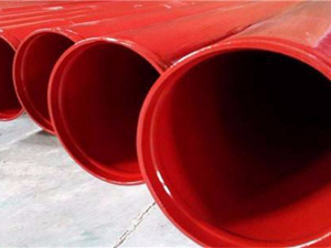 沟槽连接涂塑钢管