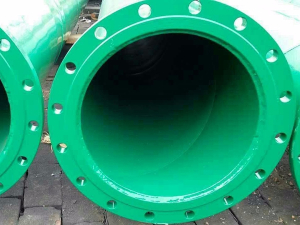 双法兰环氧粉末防腐钢管